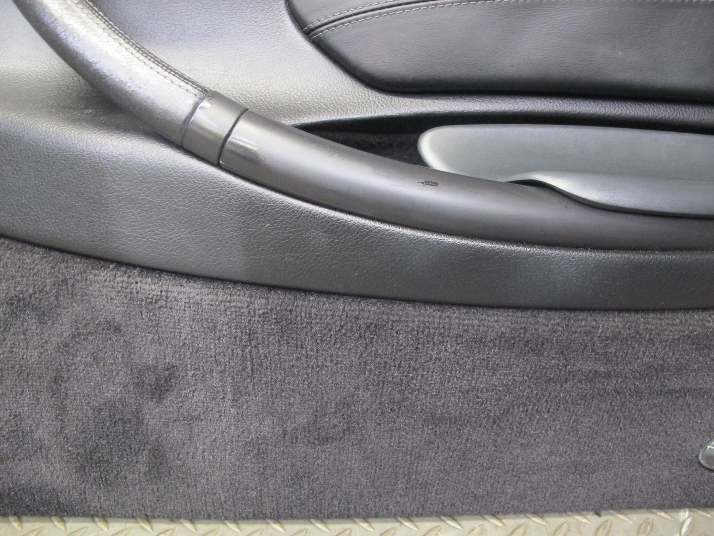 2003-2004 Porsche Boxster 986 Left & Right Side Interior Door Panel Black Set