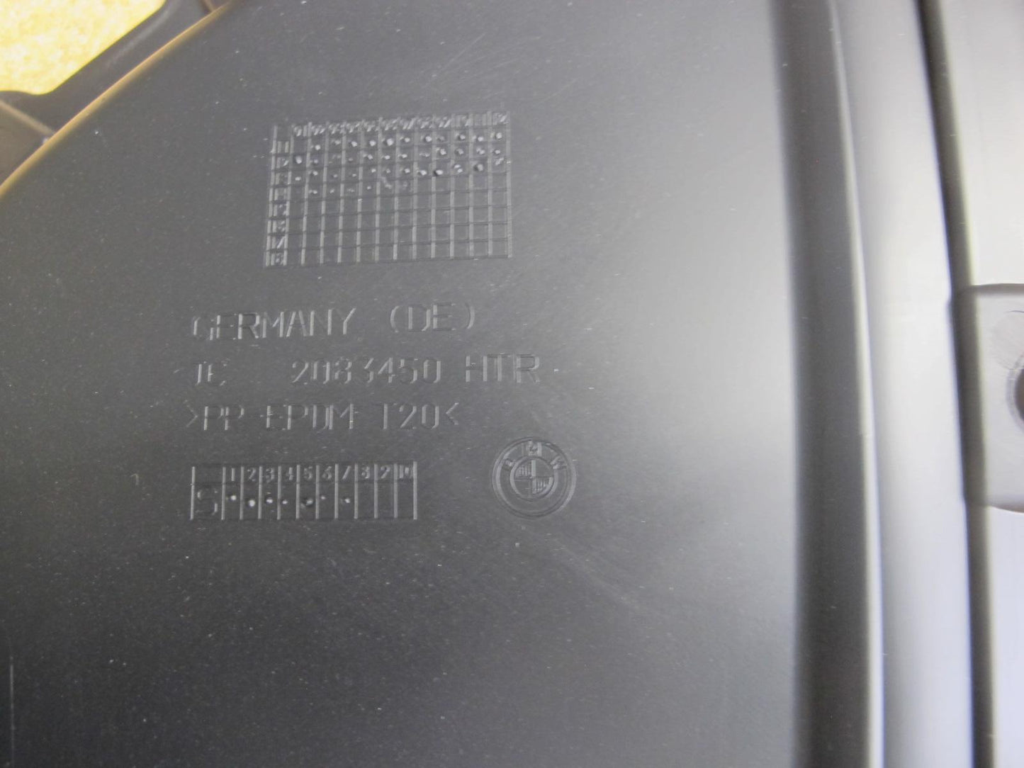 12-18 BMW F30 F31 3-SERIES Rear Door Interior Trim Cover Panel Set Black OEM
