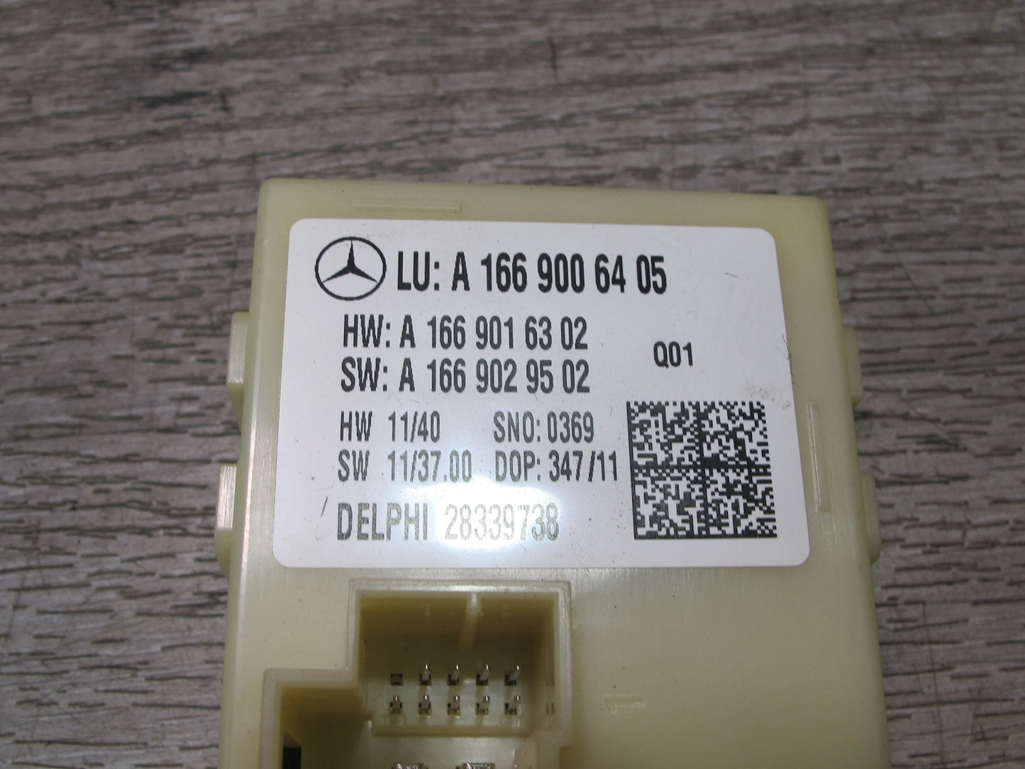 12-15 Mercedes X166 W166 GL ML Tailgate Liftgate Trunk Lid Control Module OEM