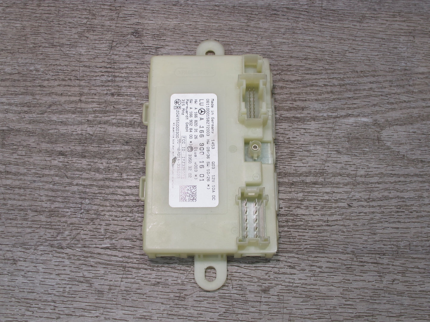 12-15 Mercedes X166 W166 GL Ml-class Keyless GO Entry Control Module Unit OEM