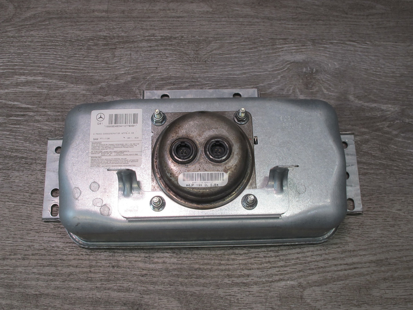 12-19 MERCEDES W166 ML GLE FRONT RIGHT PASSENGER SIDE DASH SRS AIRBAG 1668602402 OEM