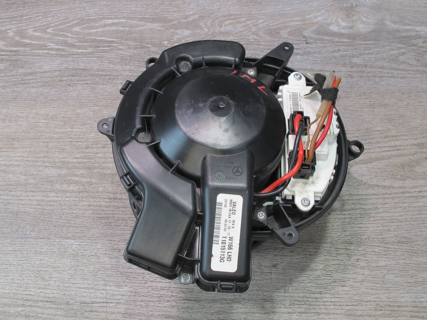 12-15 Mercedes W166 X166 GL ML A/C Heater Blower Motor Fan w Resistor OEM