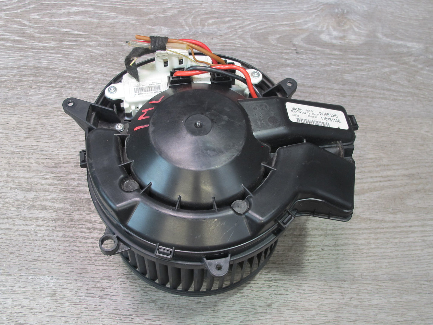 12-15 Mercedes W166 X166 GL ML A/C Heater Blower Motor Fan w Resistor OEM