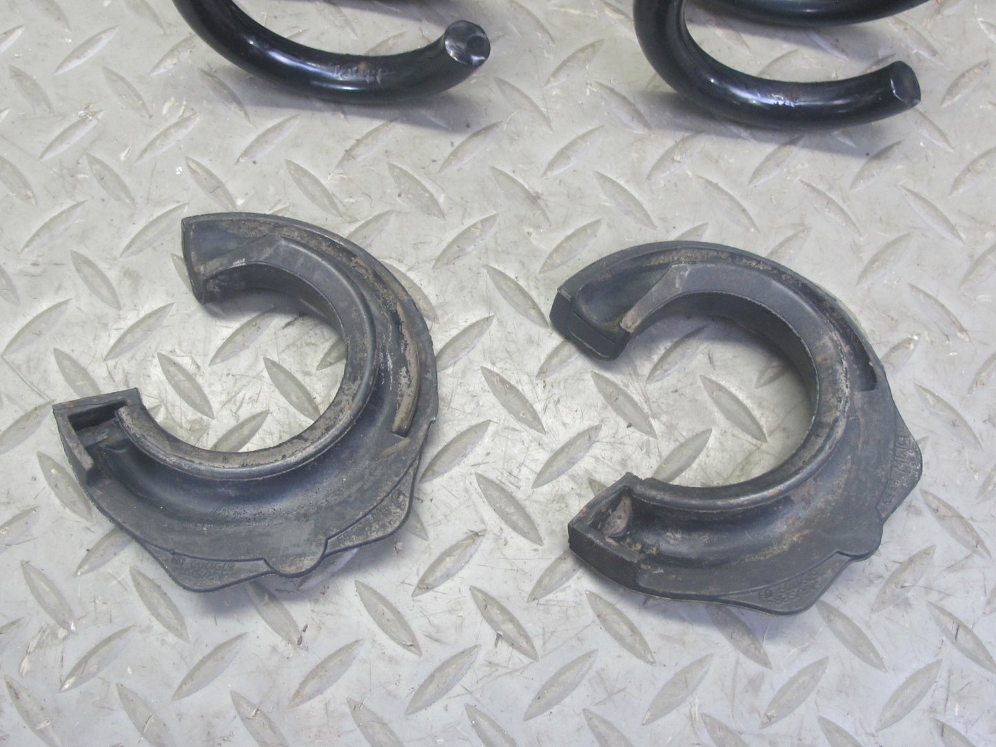 12-18 BMW F30 3-SERIES AWD Set of 2 Rear Left & Right Coil Spring OEM