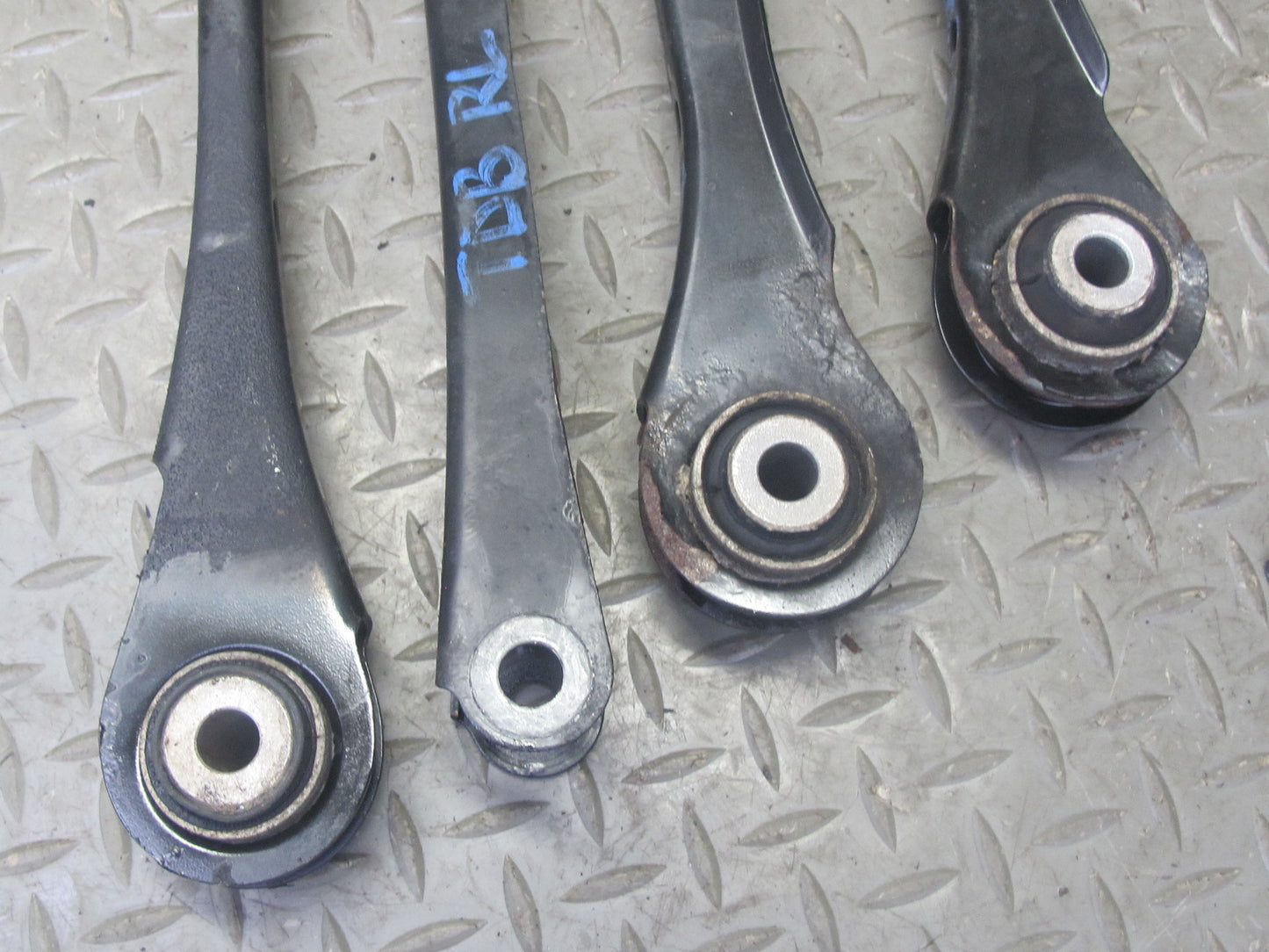 12-18 BMW F30 3-SERIES AWD Set of 5 Rear Left Upper & Lower Control Arm OEM