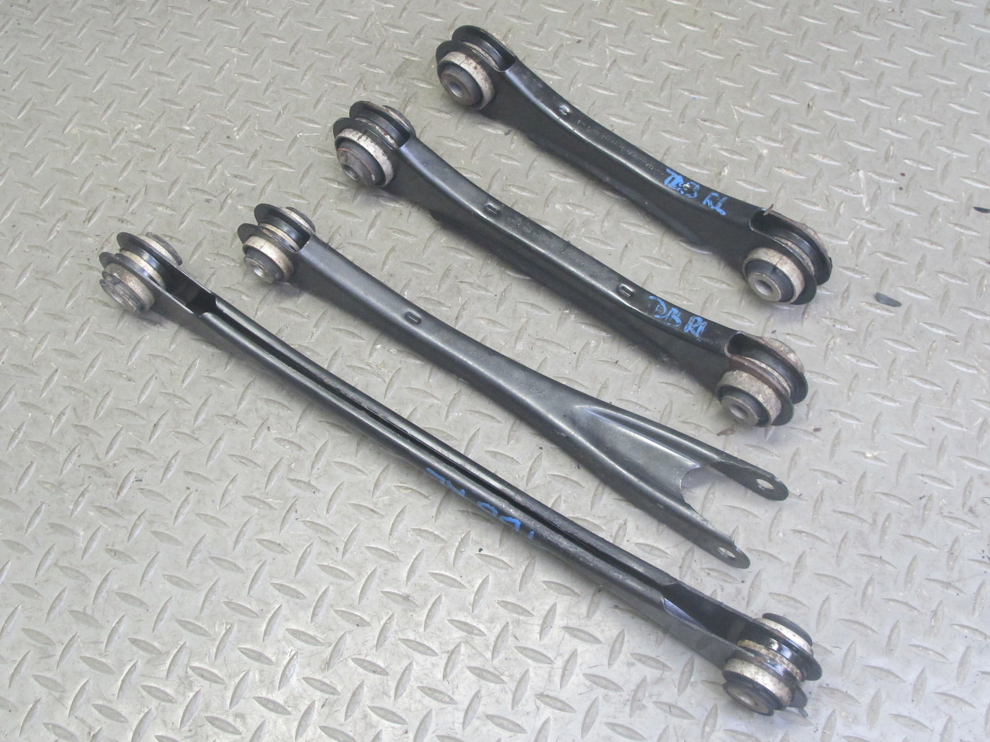12-18 BMW F30 3-SERIES AWD Set of 5 Rear Left Upper & Lower Control Arm OEM