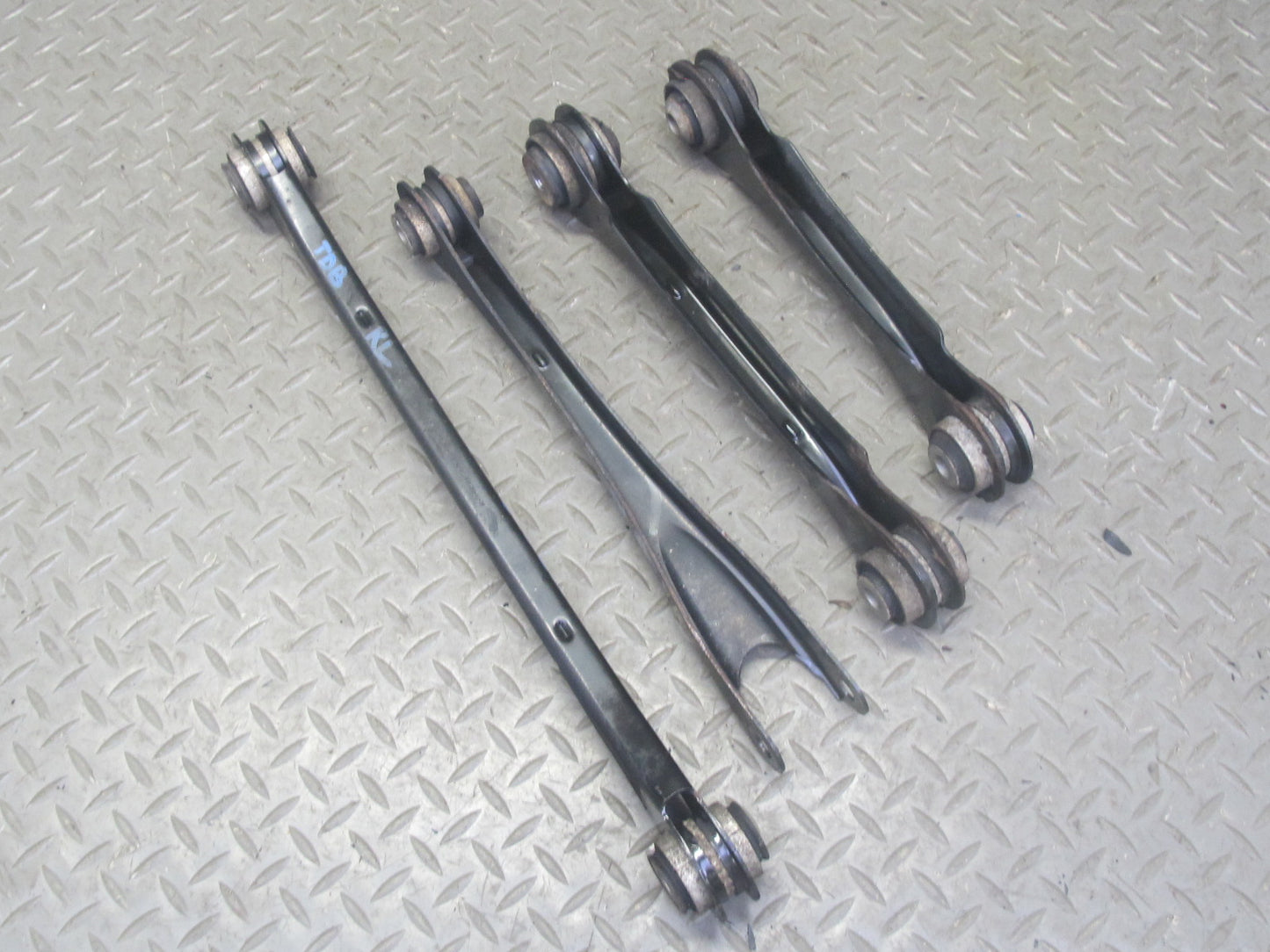 12-18 BMW F30 3-SERIES AWD Set of 5 Rear Left Upper & Lower Control Arm OEM
