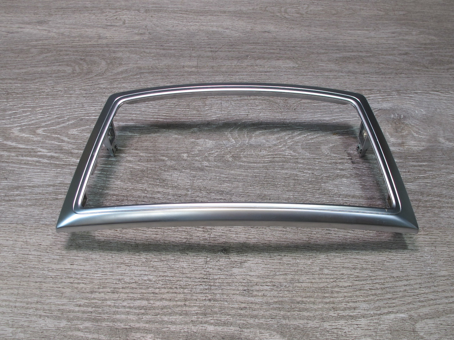 12-15 Mercedes W166 Ml-class Dash Front Center Radio Chrome Trim Bezel Panel OEM