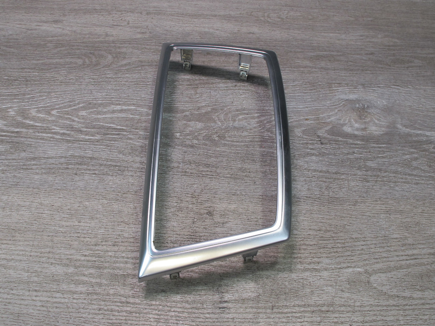 12-15 Mercedes W166 Ml-class Dash Front Center Radio Chrome Trim Bezel Panel OEM