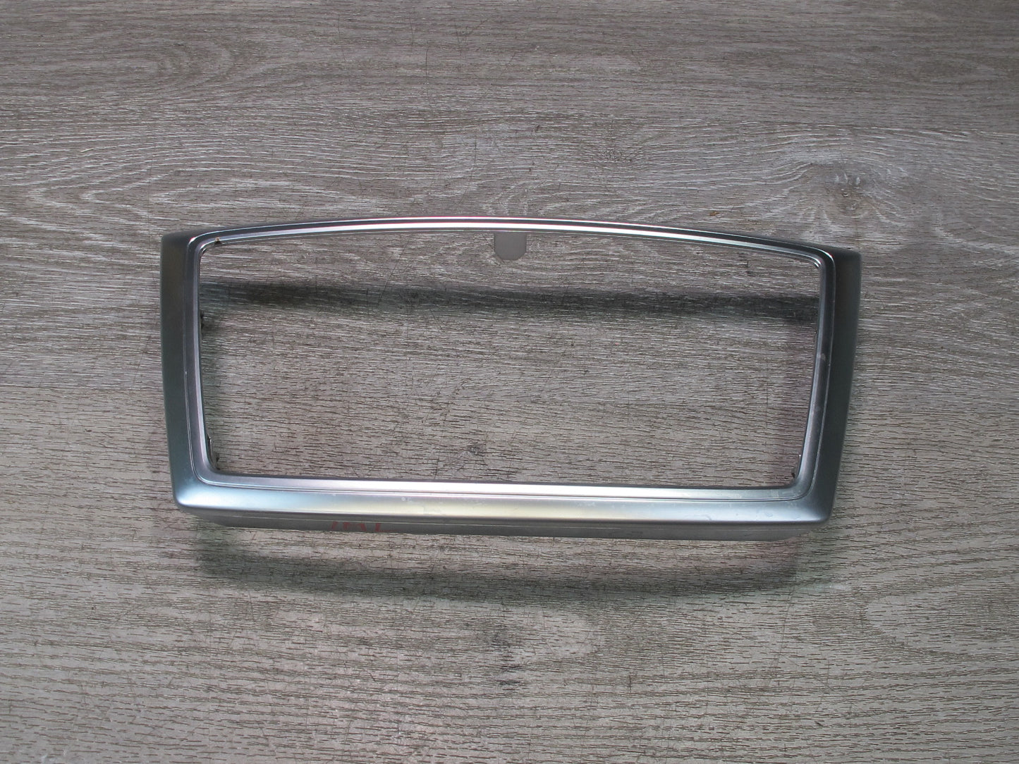 12-15 Mercedes W166 Ml-class Dash Front Center Radio Chrome Trim Bezel Panel OEM