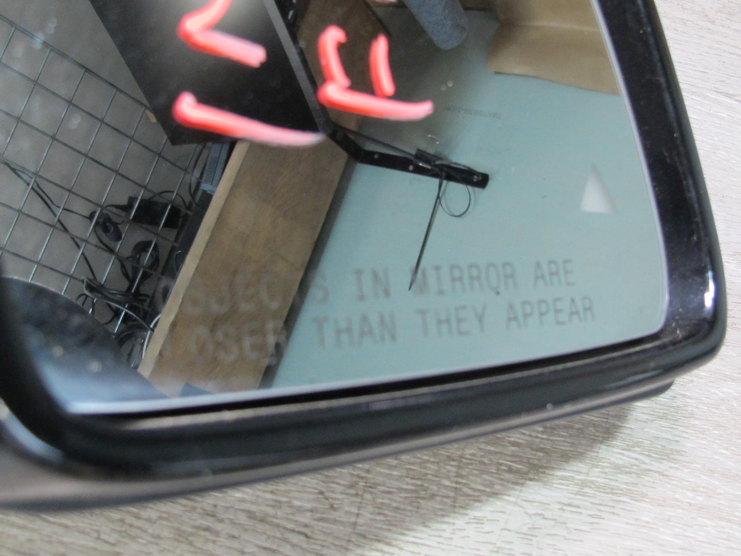 12-15 Mercedes X166 W166 GL ML Right Door Side View Mirror w Blind Spot OEM