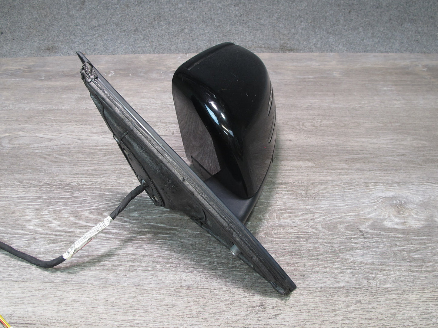 12-15 Mercedes X166 W166 GL ML Left Door Side View Mirror w Blind Spot OEM