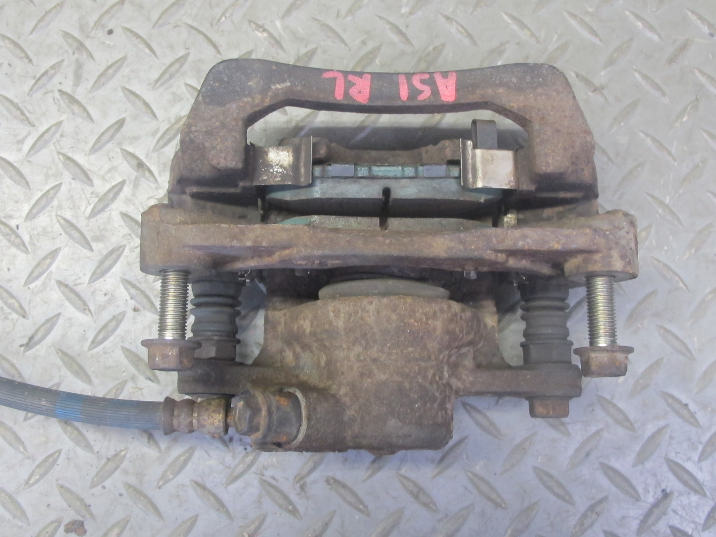 08-14 Subaru Impreza WRX 2.5L Turbo Set of 2 Rear Left & Right Brake Caliper OEM