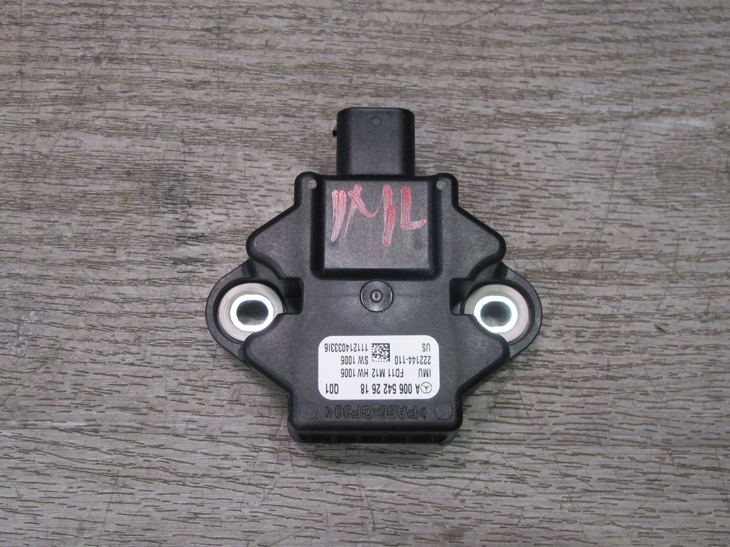 12-15 Mercedes X166 W166 GL Ml-class YAW Rate Speed Sensor Module 0065422618 OEM