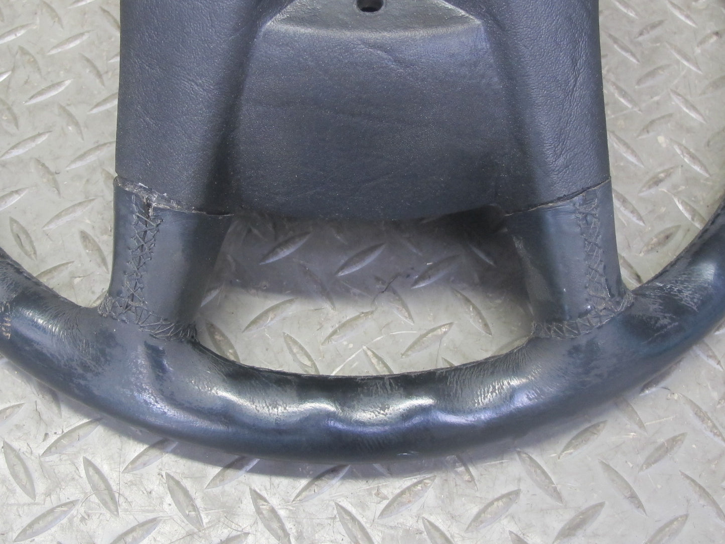 86-89 Mercedes R107 560SL Leather Steering Black OEM