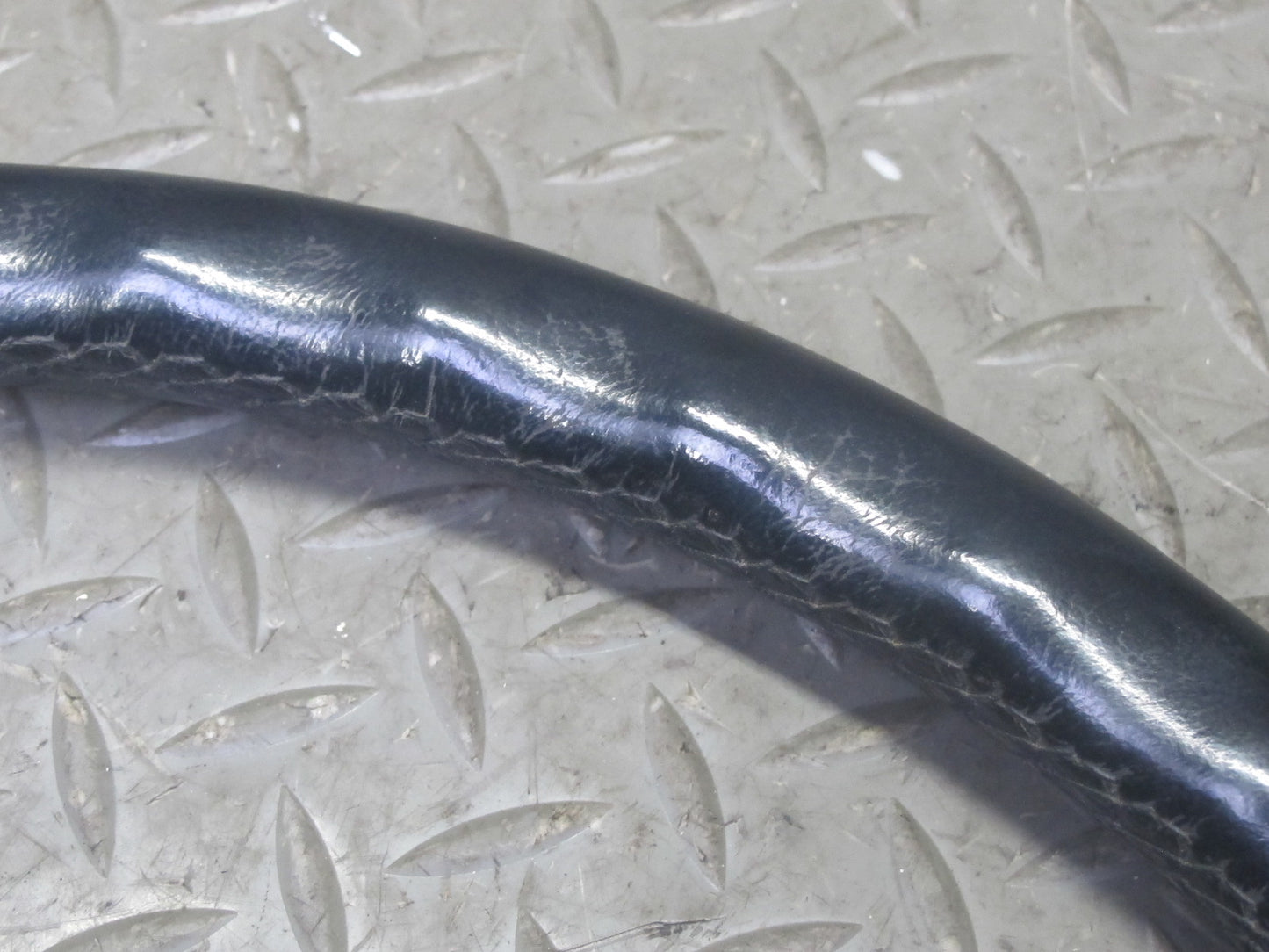 86-89 Mercedes R107 560SL Leather Steering Black OEM