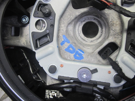 14-16 BMW F30 F31 F32 F33 F34 M Sport Leather Steering w Controls Carbon Covers