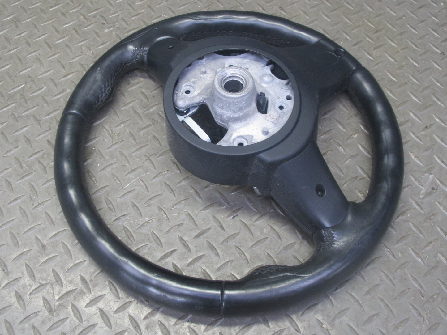 14-16 BMW F30 F31 F32 F33 F34 M Sport Leather Steering w Controls Carbon Covers