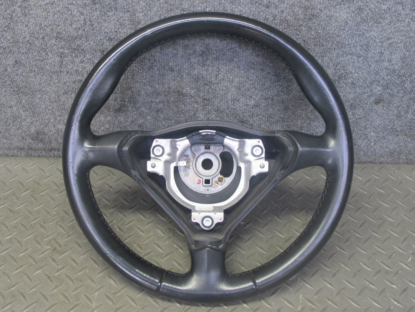 2000-2004 Porsche Boxster 986 M/T 3-SPOKE Driver Steering Leather Black