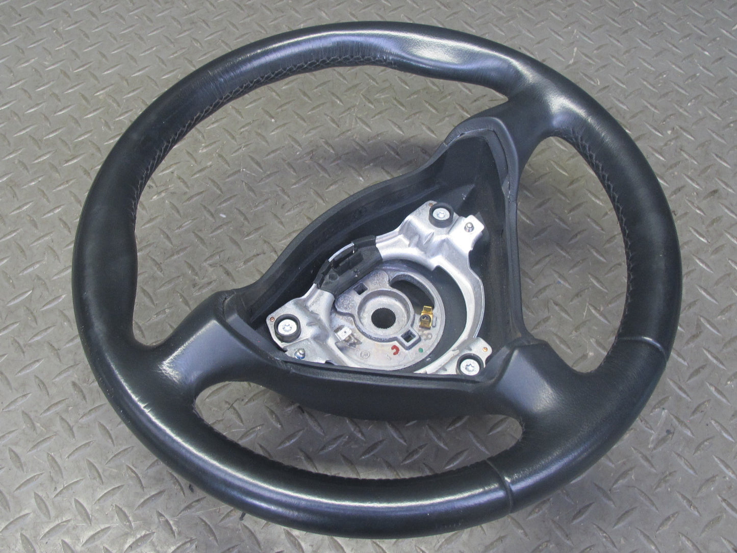 2000-2004 Porsche Boxster 986 M/T 3-SPOKE Driver Steering Leather Black