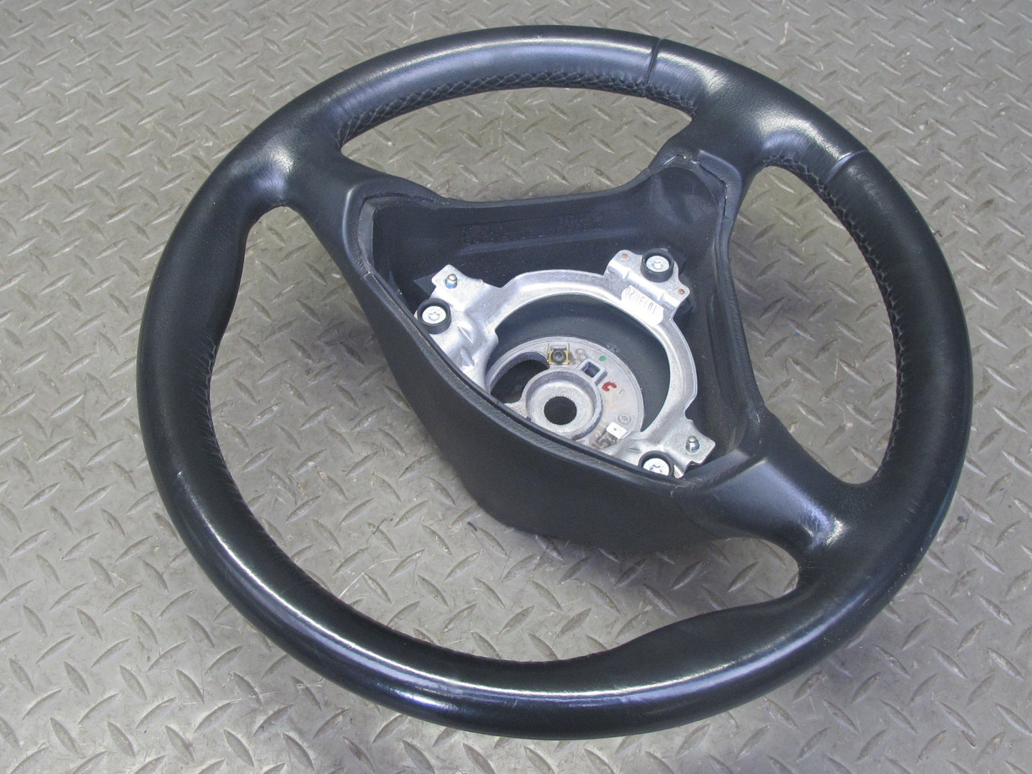 2000-2004 Porsche Boxster 986 M/T 3-SPOKE Driver Steering Leather Black