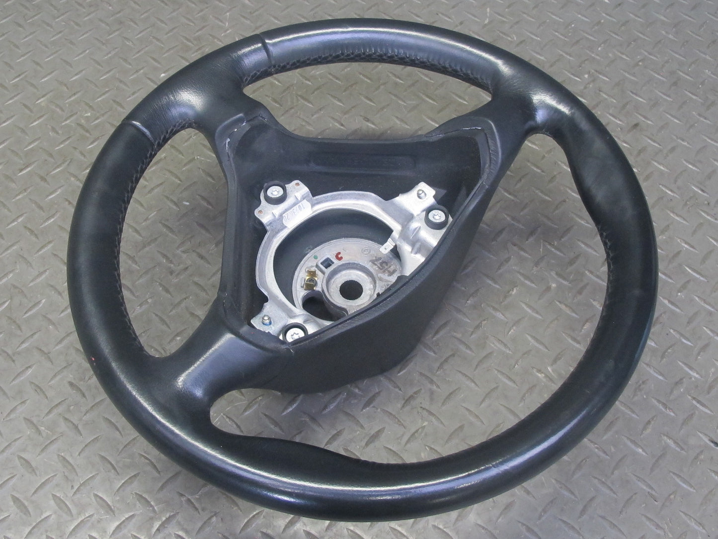 2000-2004 Porsche Boxster 986 M/T 3-SPOKE Driver Steering Leather Black