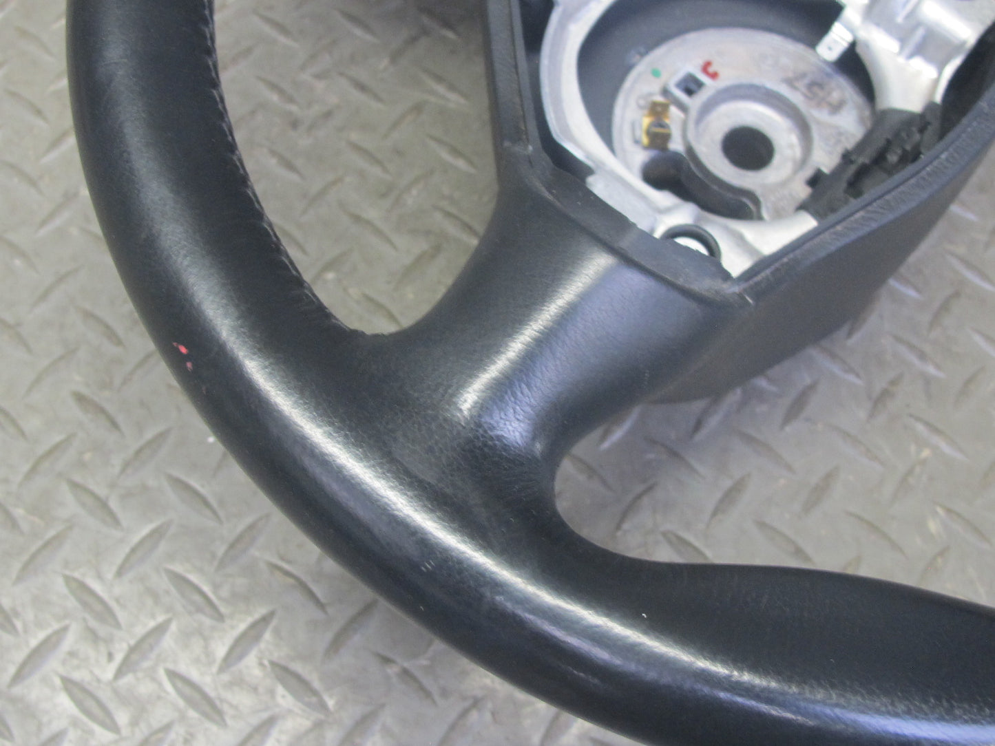 2000-2004 Porsche Boxster 986 M/T 3-SPOKE Driver Steering Leather Black