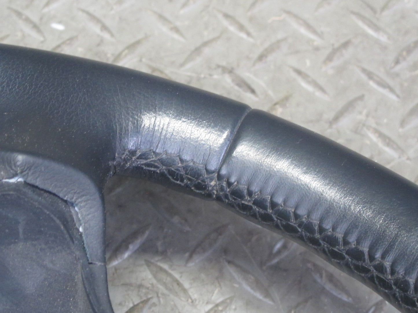 2000-2004 Porsche Boxster 986 M/T 3-SPOKE Driver Steering Leather Black