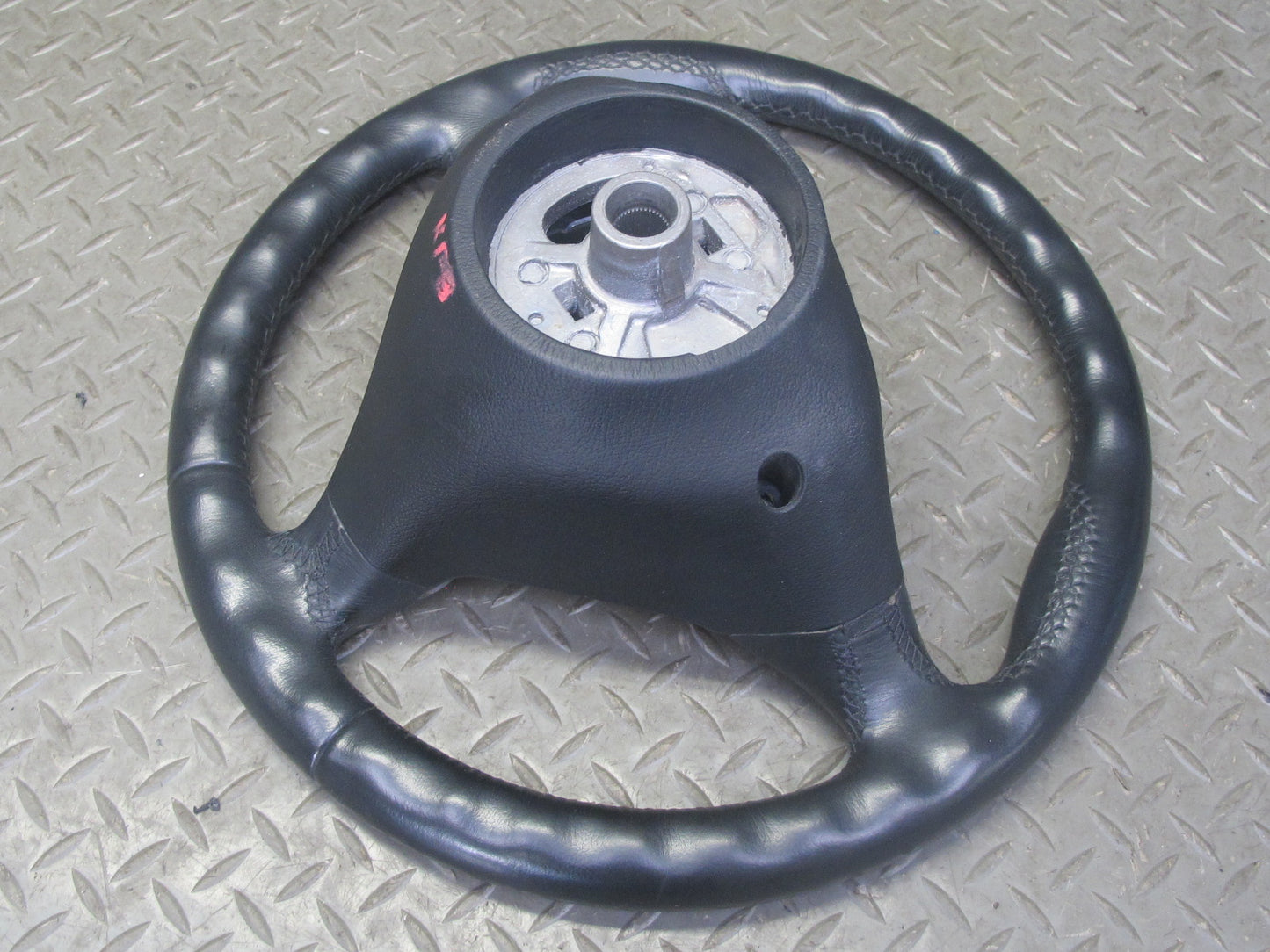 2000-2004 Porsche Boxster 986 M/T 3-SPOKE Driver Steering Leather Black