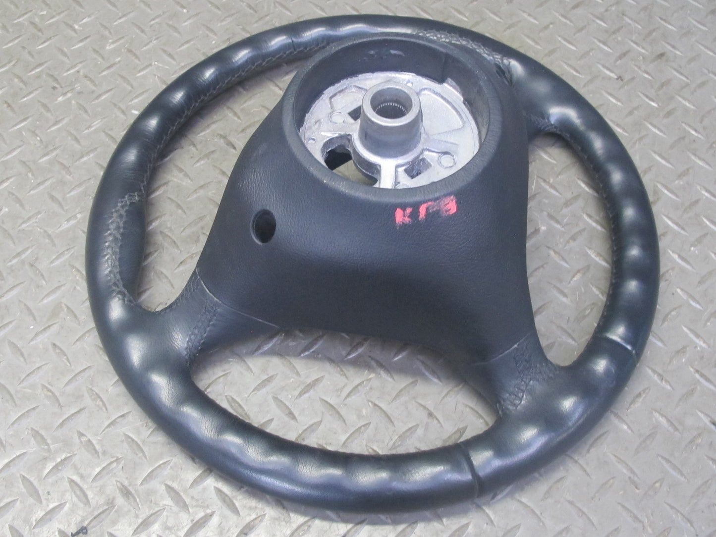2000-2004 Porsche Boxster 986 M/T 3-SPOKE Driver Steering Leather Black