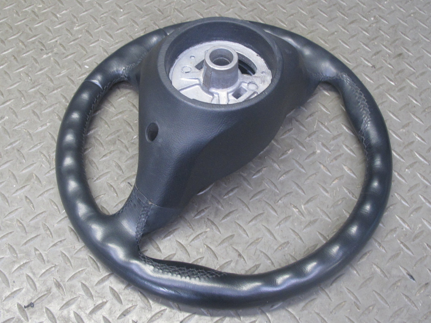 2000-2004 Porsche Boxster 986 M/T 3-SPOKE Driver Steering Leather Black
