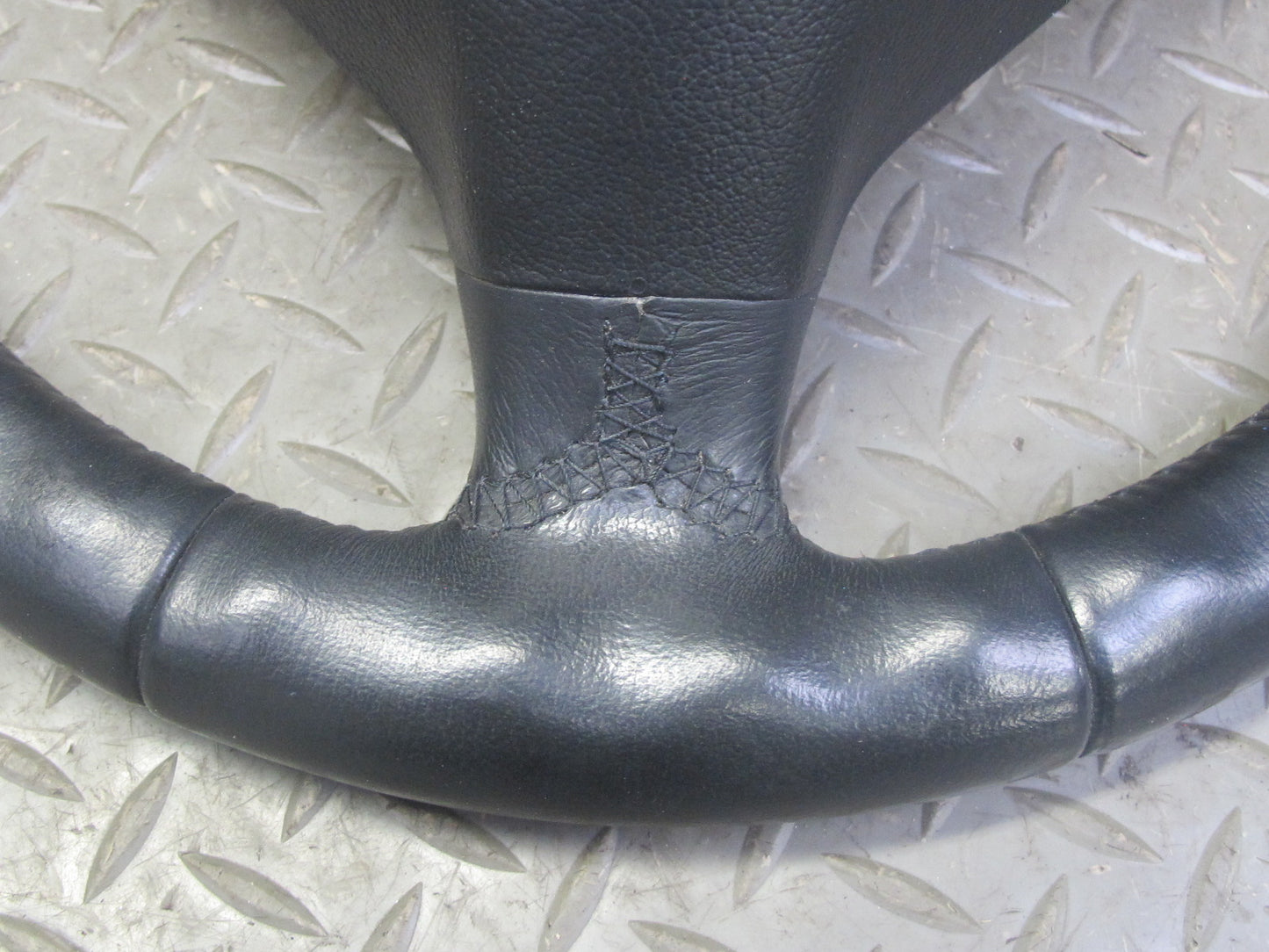 2000-2004 Porsche Boxster 986 M/T 3-SPOKE Driver Steering Leather Black