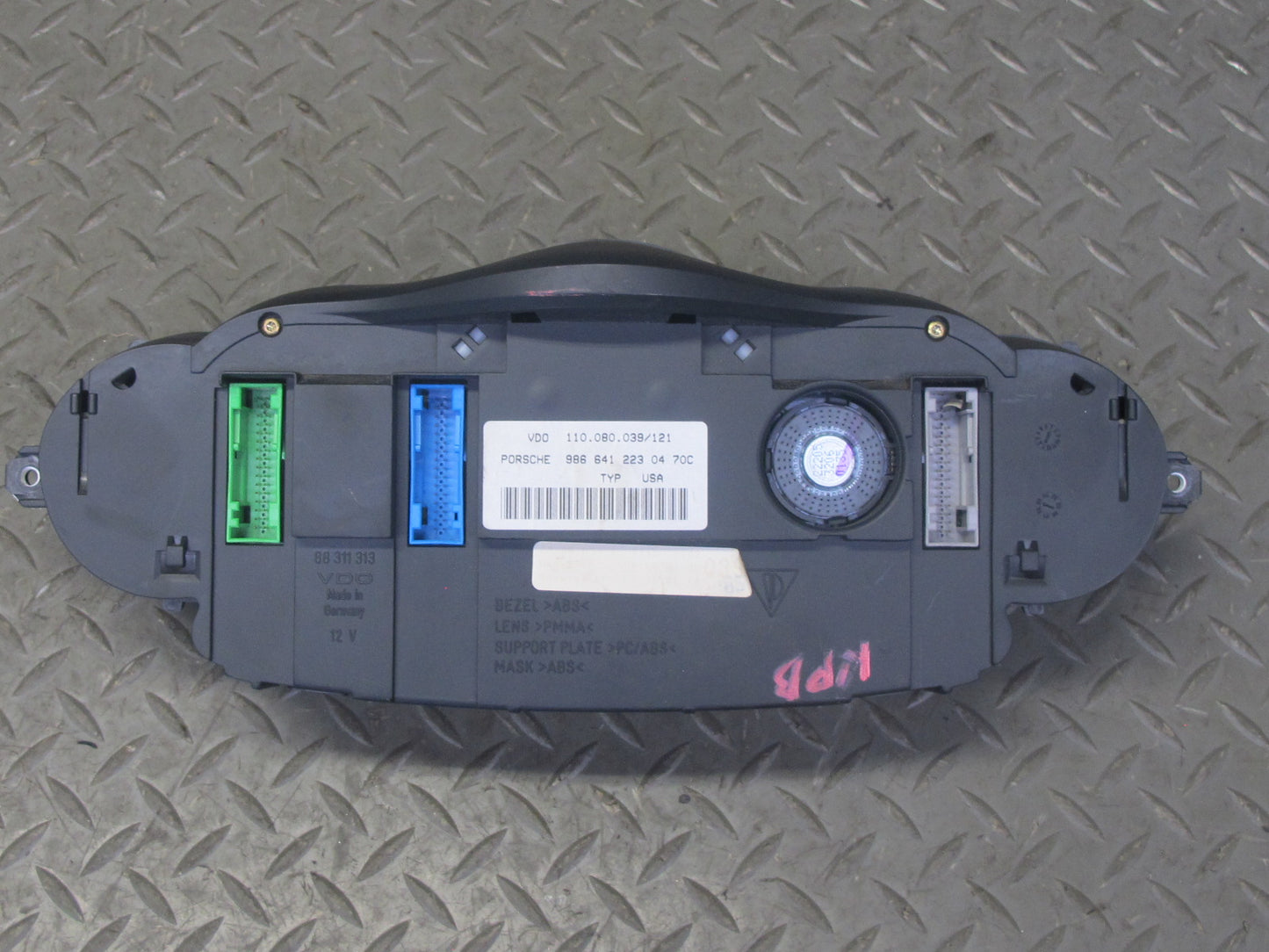 2003-2004 Porsche Boxster 986 M/T 5-SPEED Speedometer Gauge Instrument Cluster