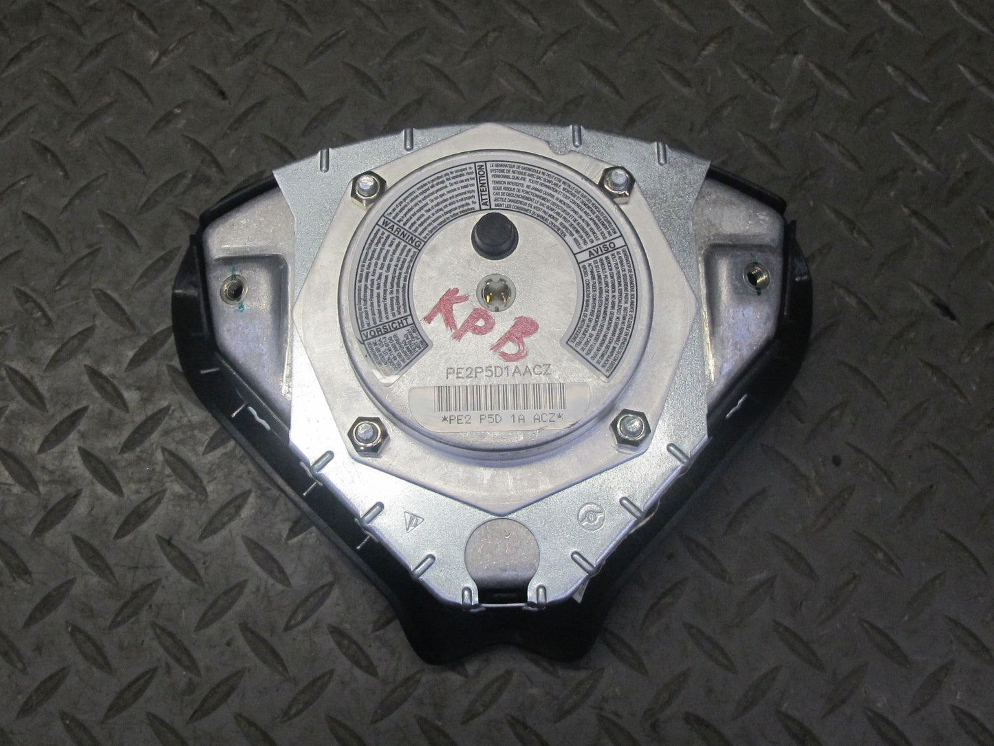 98-04 PORSCHE BOXSTER 986 FRONT LEFT DRIVER SIDE STEERING WHEEL SRS AIRBAG OEM
