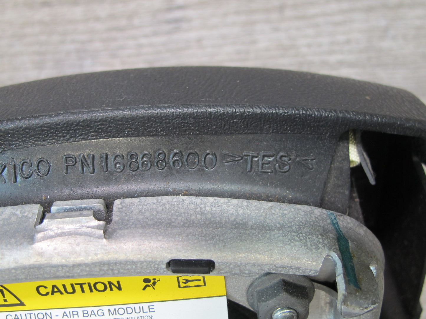 03-07 HUMMER H2 FRONT LEFT DRIVER SIDE STEERING WHEEL SRS AIRBAG OEM