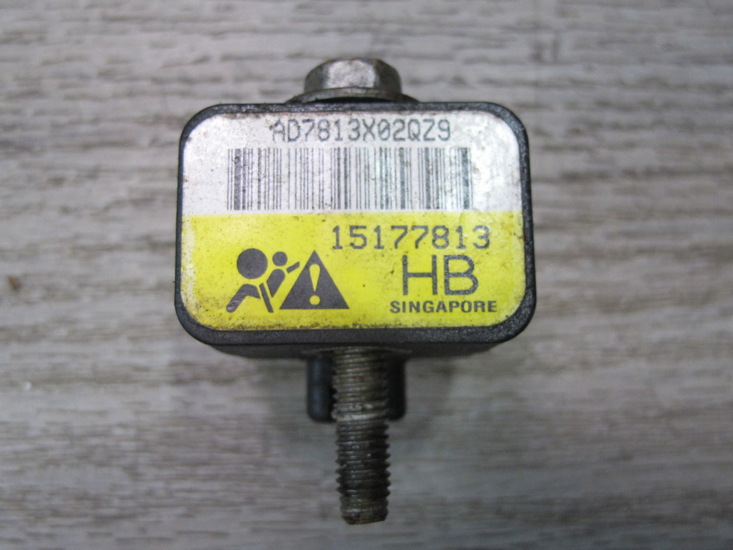 03-04 HUMMER H2 SRS AIRBAG CONTROL MODULE UNIT W/ SENSOR SET OEM