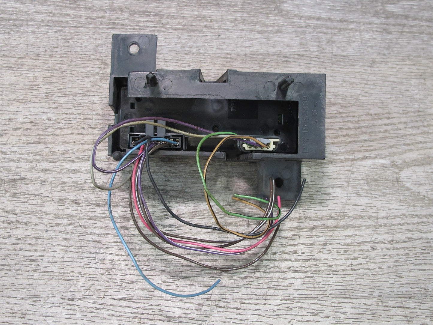 2003-2007 Hummer H2 Dash Transfer Case Select Control Switch W/bracket 15192439