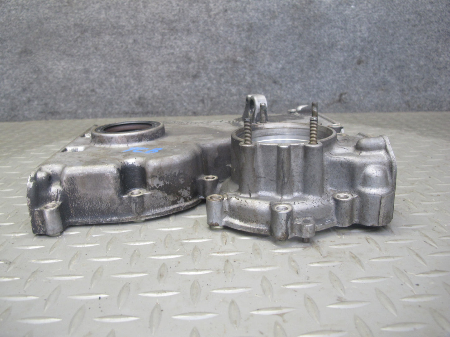 96-99 BMW E36 E39 Z3 M52 Engine Timing Chain Case Cover 135K Miles OEM