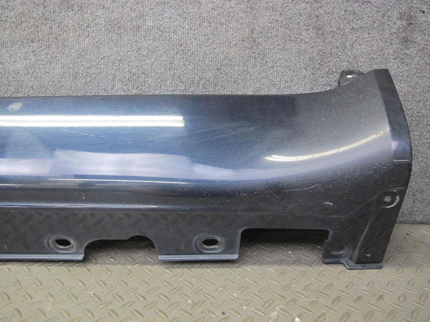 2010-2013 BMW E70 X5M Left Side Skirt Rocker Panel Molding Support Set