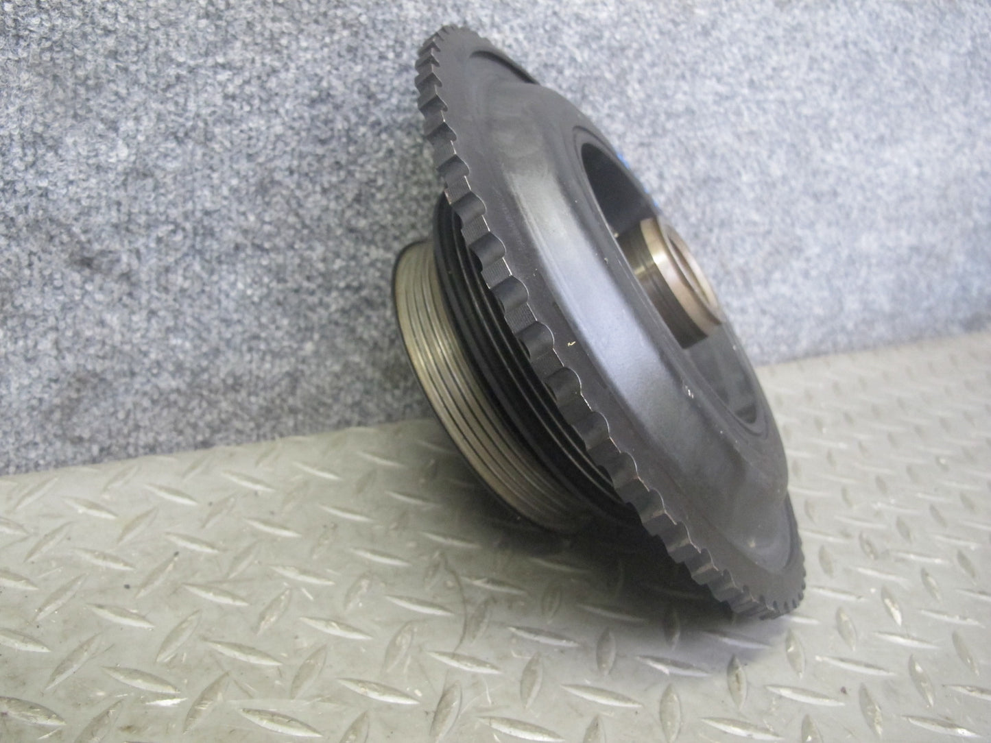 96-99 BMW E36 M52 Engine Crankshaft Pulley Harmonic Balancer Damper OEM