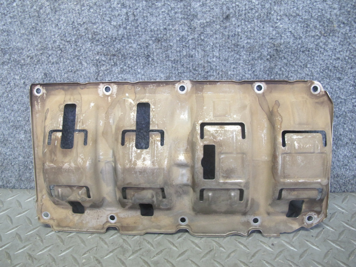96-99 BMW E36 E39 M52 M50 Engine Oil Baffle Deflector Plate OEM
