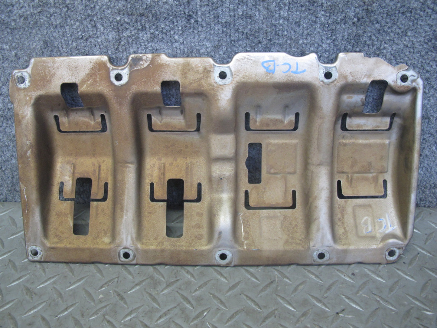 96-99 BMW E36 E39 M52 M50 Engine Oil Baffle Deflector Plate OEM