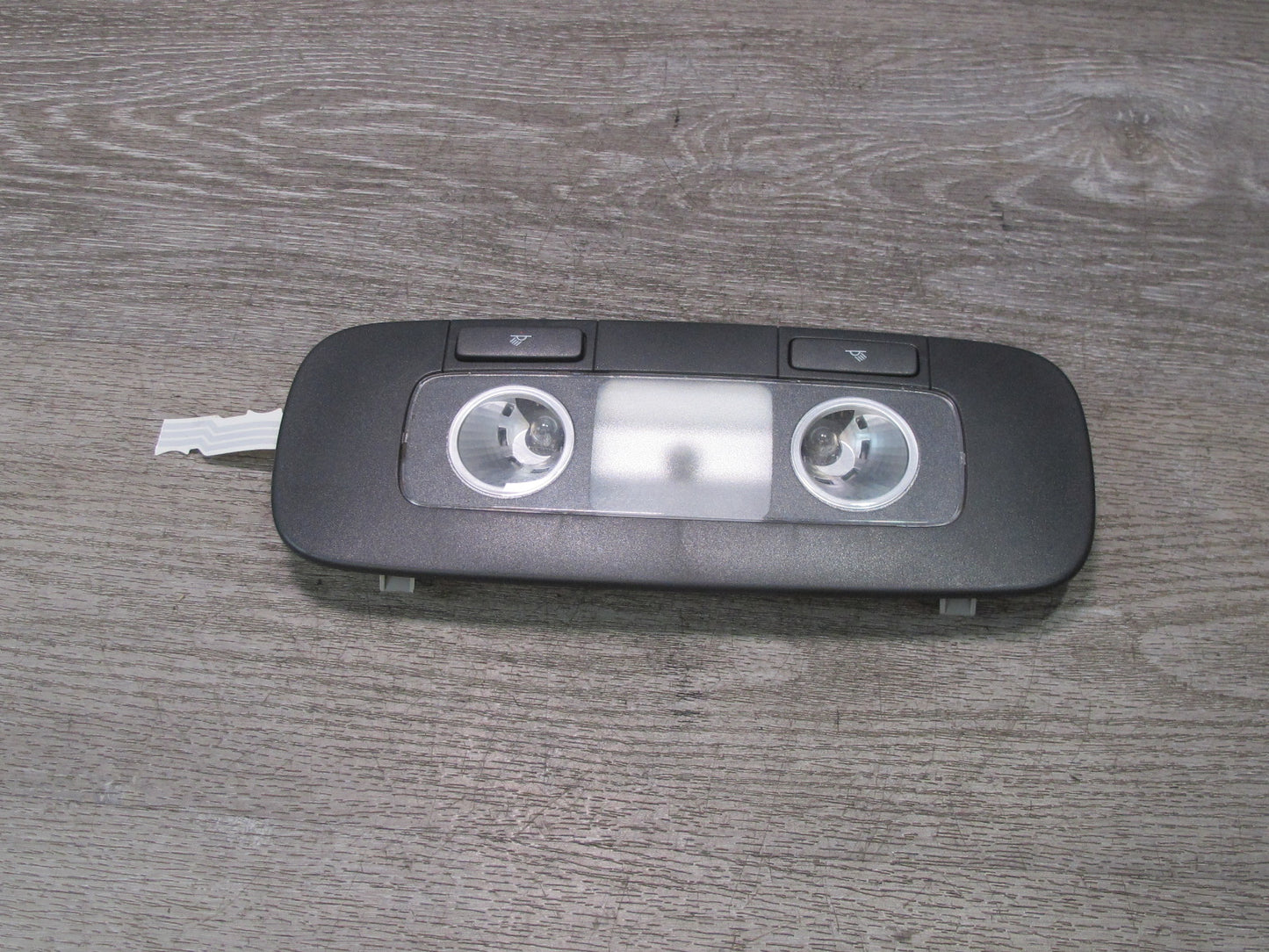 06-09 VW Rabbit GTI R32 Rear Overhead Dome Reading Light Lamp Black OEM