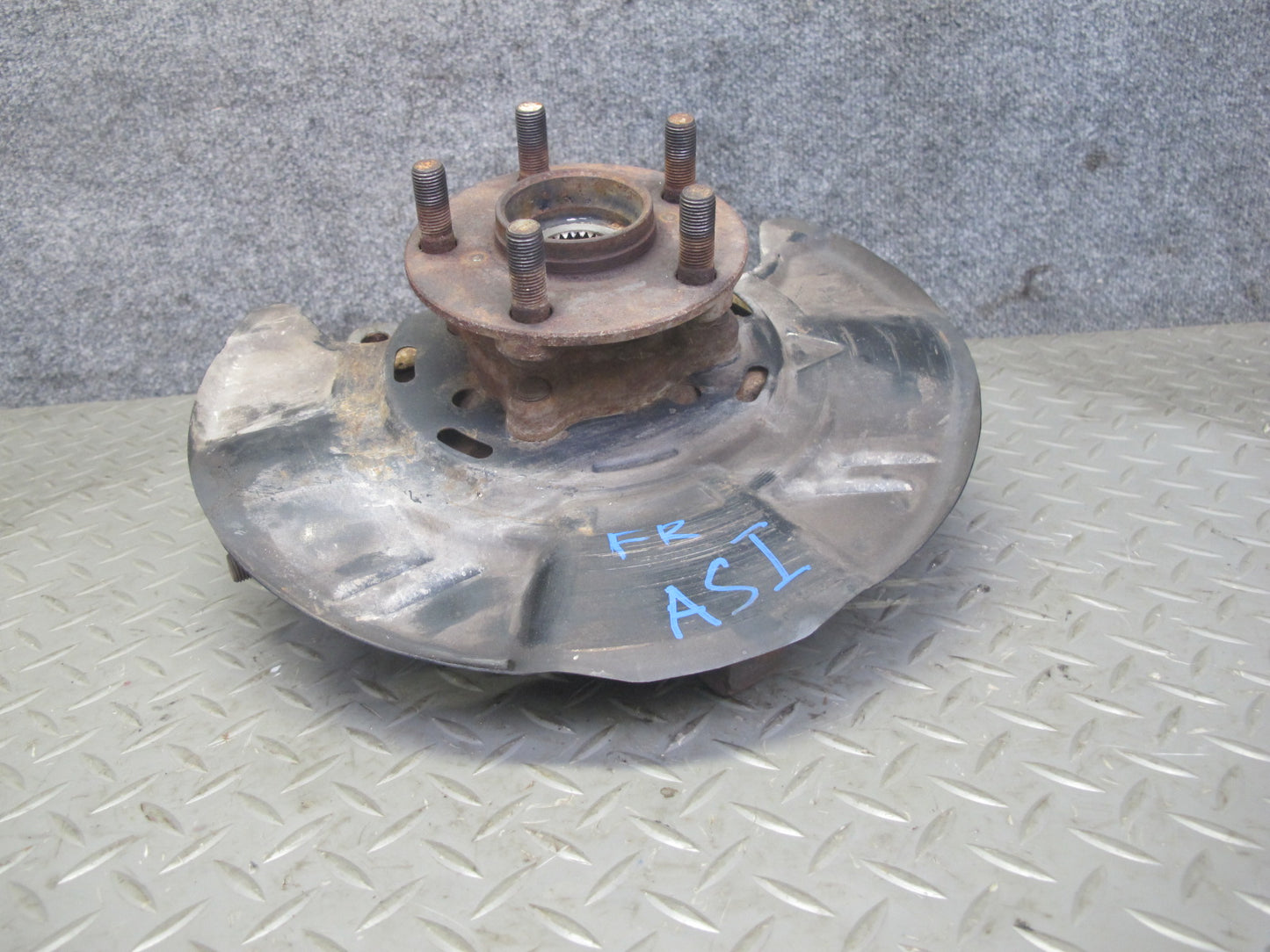 08-14 Subaru Impreza WRX 2.5L Front Right Spindle Knuckle Wheel Hub Bearing OEM