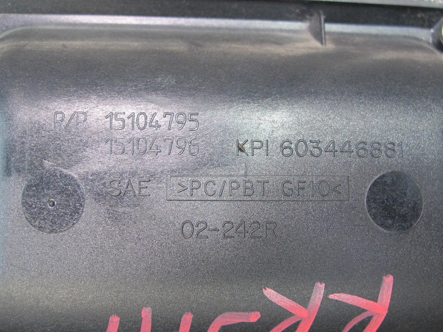 2003-2006 Hummer H2 Rear Right Passenger Side Door Exterior Handle 15104796