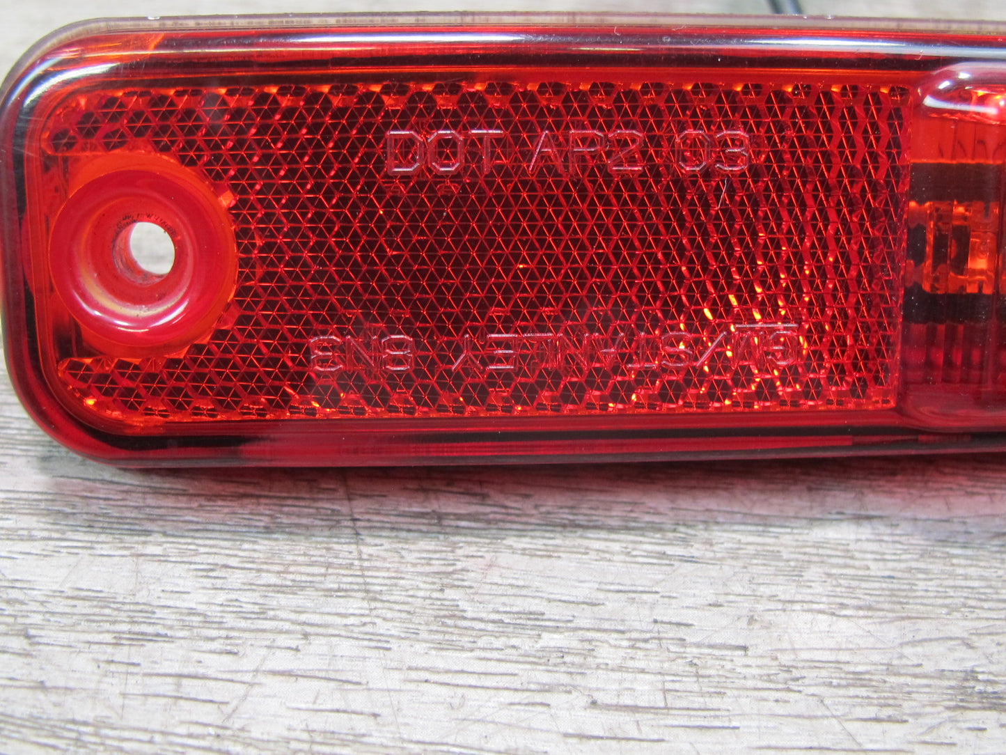 2003-2009 Hummer H2 Rear Left & Right Side Quarter Panel Marker Lamp Light Set