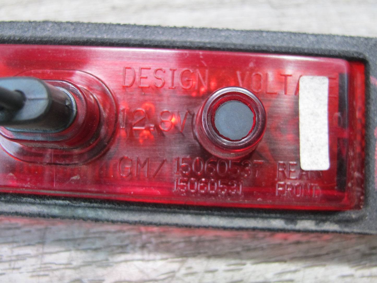 2003-2009 Hummer H2 Rear Left & Right Side Quarter Panel Marker Lamp Light Set