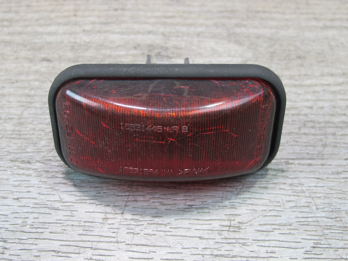 2003-2009 Hummer H2 Rear Upper Clearance Marker Orange Light Lamp Set of 3