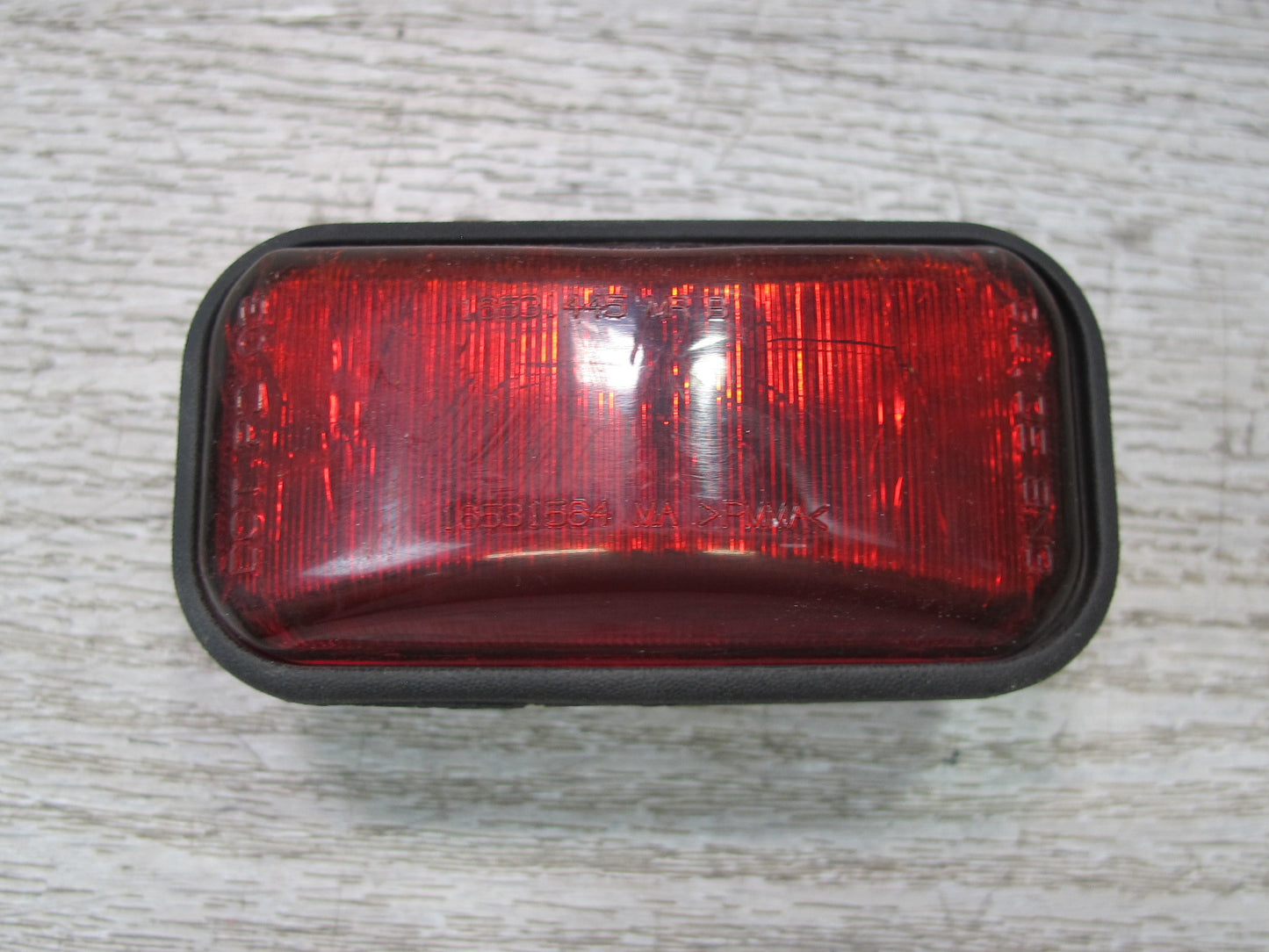 2003-2009 Hummer H2 Rear Upper Clearance Marker Orange Light Lamp Set of 3