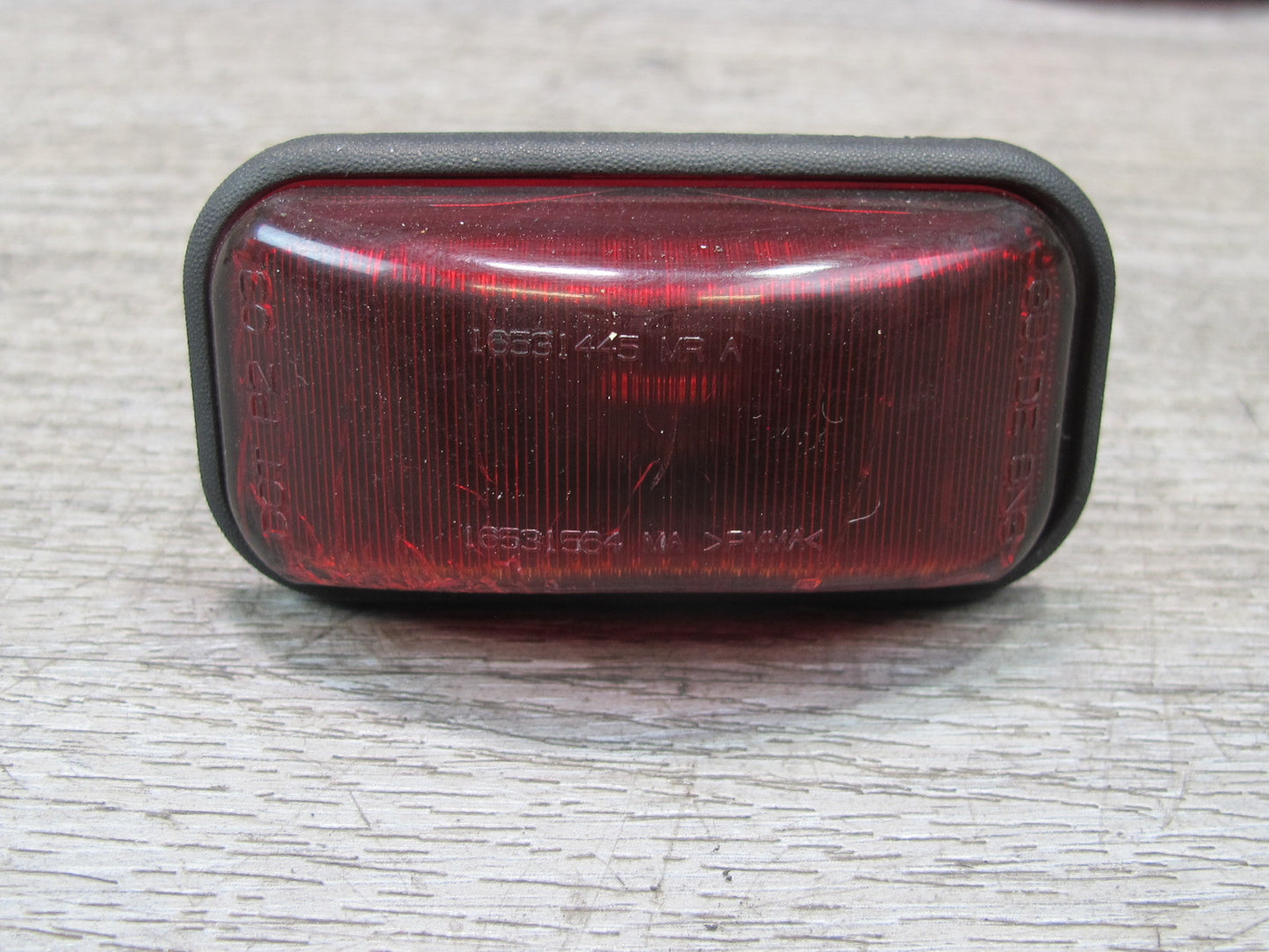 2003-2009 Hummer H2 Rear Upper Clearance Marker Orange Light Lamp Set of 3